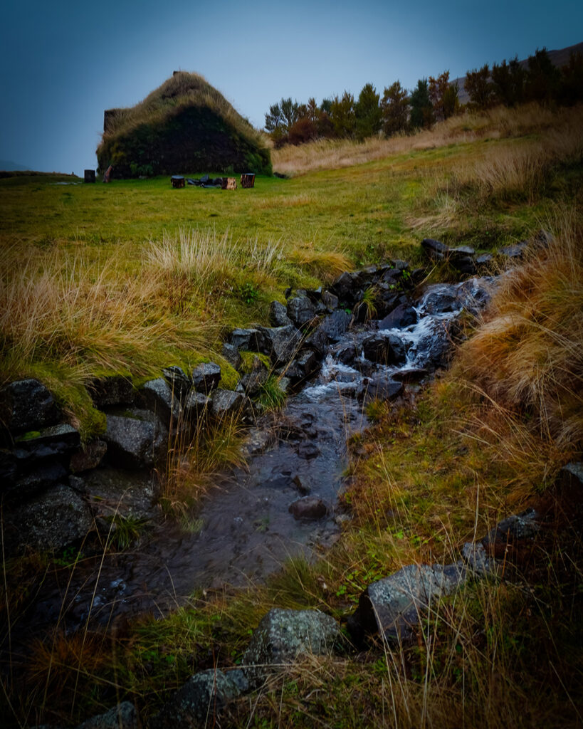 Viking Areas in Iceland - Eiríksstaðir Long House in West Iceland and  Leifur the Lucky